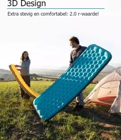 Naturehike® 3D Luchtmatras Premium - Comfortabel R-waarde 2.0 - Extra Dikke Slaapmat - Luchtbed Kamperen - Opblaasbaar Matras - Lichtgewicht - Outdoor - Camping 19 Naturehike® 3D Luchtmatras Premium - Comfortabel R-waarde 2.0 - Extra Dikke Slaapmat - Luchtbed Kamperen - Opblaasbaar Matras - Lichtgewicht - Outdoor - Camping -Buiten Kamperen 1039x1200