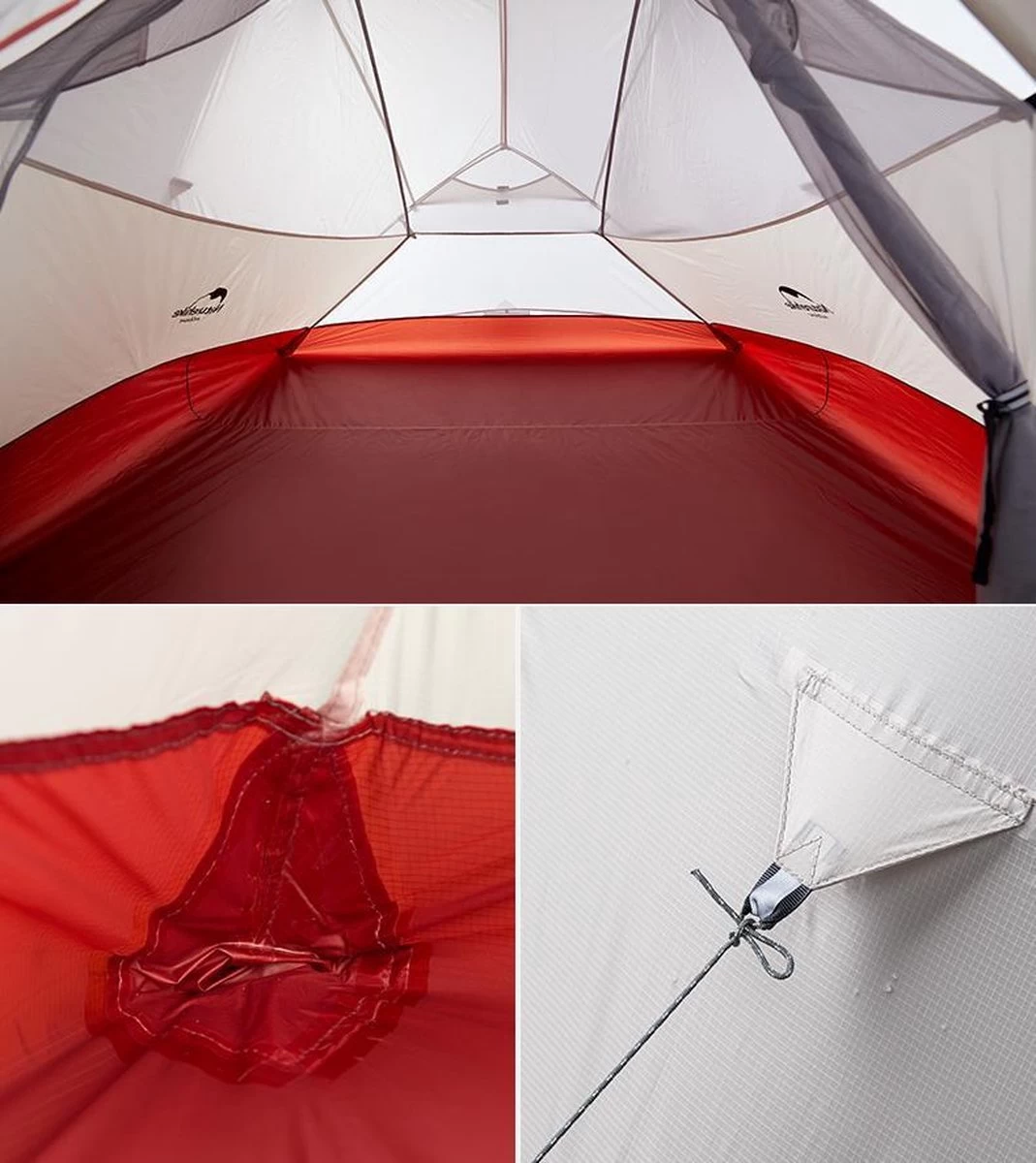 Cloud Up 1 Upgraded - Naturehike® - 1 Persoons Tent - Lichtgewicht Tent - Incl. Grondzeil - 210T 3000mm - Outdoor - Waterdicht - Hiking & Wandelen 10 Cloud Up 1 Upgraded - Naturehike® - 1 Persoons Tent - Lichtgewicht Tent - Incl. Grondzeil - 210T 3000mm - Outdoor - Waterdicht - Hiking & Wandelen - Afbeelding 10