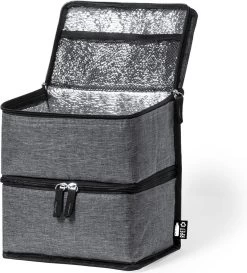 Merkloos Koeltas Met Dubbel Compartiment - Lunchtas - Koeltasje Lunch - Koelelementen - Koud - Warm - Isolatie - Volwassenen - Dames - Heren - 14 X 22 Cm - Polyester - RPET - Aluminium - Grijs 9 Merkloos Koeltas Met Dubbel Compartiment - Lunchtas - Koeltasje Lunch - Koelelementen - Koud - Warm - Isolatie - Volwassenen - Dames - Heren - 14 X 22 Cm - Polyester - RPET - Aluminium - Grijs -Buiten Kamperen 1084x1200 2