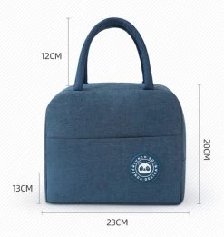 Merkloos Koeltas Lunch - Lunchtas Volwassenen - Kinderen - Lunchtrommel - Picknicktas - Koelzak - Coolbag - Waterdicht - Lunchtas - Koeltasje - Zwart -Buiten Kamperen 1135x1200 4