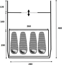 Redwood Zephyr 280 PO - Tent 4-persoons - Tunnel Tent - Grijs -Buiten Kamperen 1140x1200