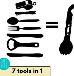 Lynnz® Spork 7 In 1 - Camping Bestek - Campingbestek - Campingservies - Reisbestek - Bestek To Go - Jachtmes - Rambomes 8 Lynnz® Spork 7 In 1 - Camping Bestek - Campingbestek - Campingservies - Reisbestek - Bestek To Go - Jachtmes - Rambomes -Buiten Kamperen 1170x1200 2