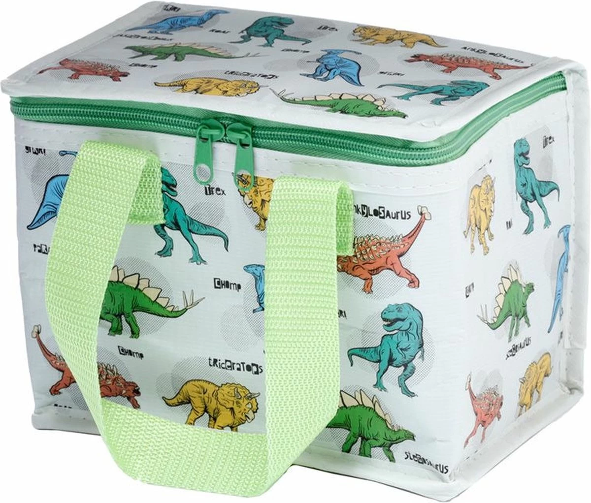 Kleine Lunch/sixpack Koeltas - Dinosaurus Print - 21 X 16 Cm - 4,7 L 1 Kleine Lunch/sixpack Koeltas - Dinosaurus Print - 21 X 16 Cm - 4,7 L