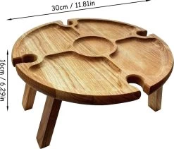 Merkloos Opvouwbare Draagbare Picknicktafel, Outdoor Opvouwbare Lichtgewicht Kampeertafel 30,5 Cm Kleine Houten Wijnpicknicktafel Voor Feest, Strand, Tuin, Camping, Barbecue, Reizen 7 Merkloos Opvouwbare Draagbare Picknicktafel, Outdoor Opvouwbare Lichtgewicht Kampeertafel 30,5 Cm Kleine Houten Wijnpicknicktafel Voor Feest, Strand, Tuin, Camping, Barbecue, Reizen -Buiten Kamperen 1200x1027 2