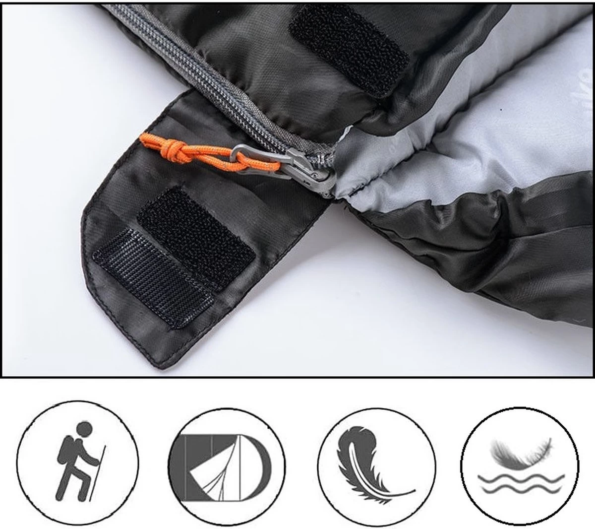 Campingwise All Season Slaapzak - Incl. Handige Opbergzak 3 Campingwise All Season Slaapzak - Incl. Handige Opbergzak - Afbeelding 3