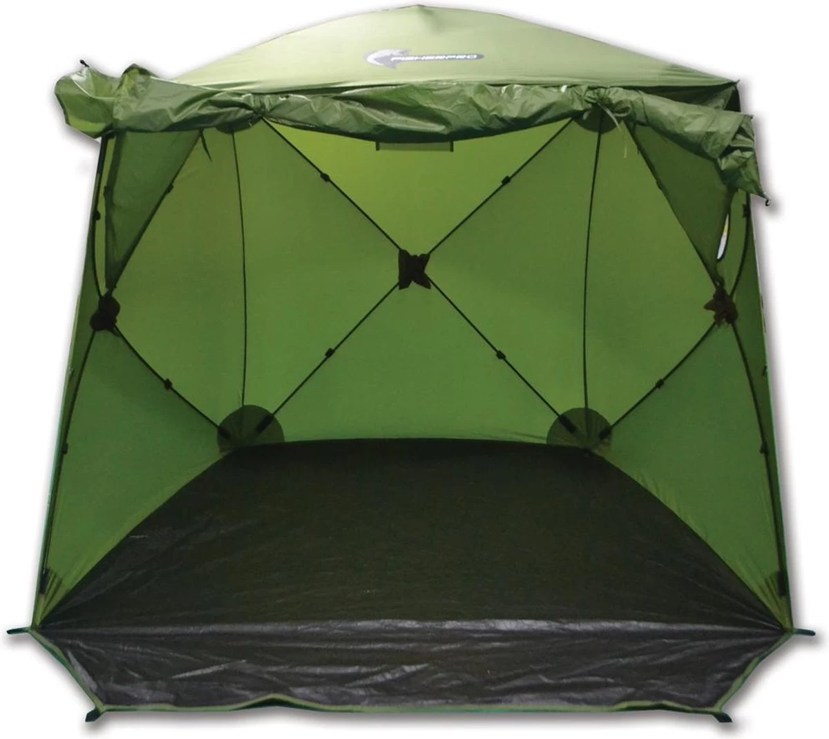 FisherPro Karpertent Met Stormcover – Vistent – Tent - Bescherming Tegen Zon En Wind – 100% Waterdichte Stormhoes – Met Handige Meeneemtas – Ook Geschikt Als Strandtent Of Festivaltent – Extra Veiligheid En Warmte Door Stormcover 11 FisherPro Karpertent Met Stormcover – Vistent – Tent - Bescherming Tegen Zon En Wind – 100% Waterdichte Stormhoes – Met Handige Meeneemtas – Ook Geschikt Als Strandtent Of Festivaltent – Extra Veiligheid En Warmte Door Stormcover - Afbeelding 11