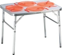 Merkloos Campingtafel - Opklapbaar - 75 X 55 X 70 Cm - Compact - Met Handvat -Buiten Kamperen 1200x1071