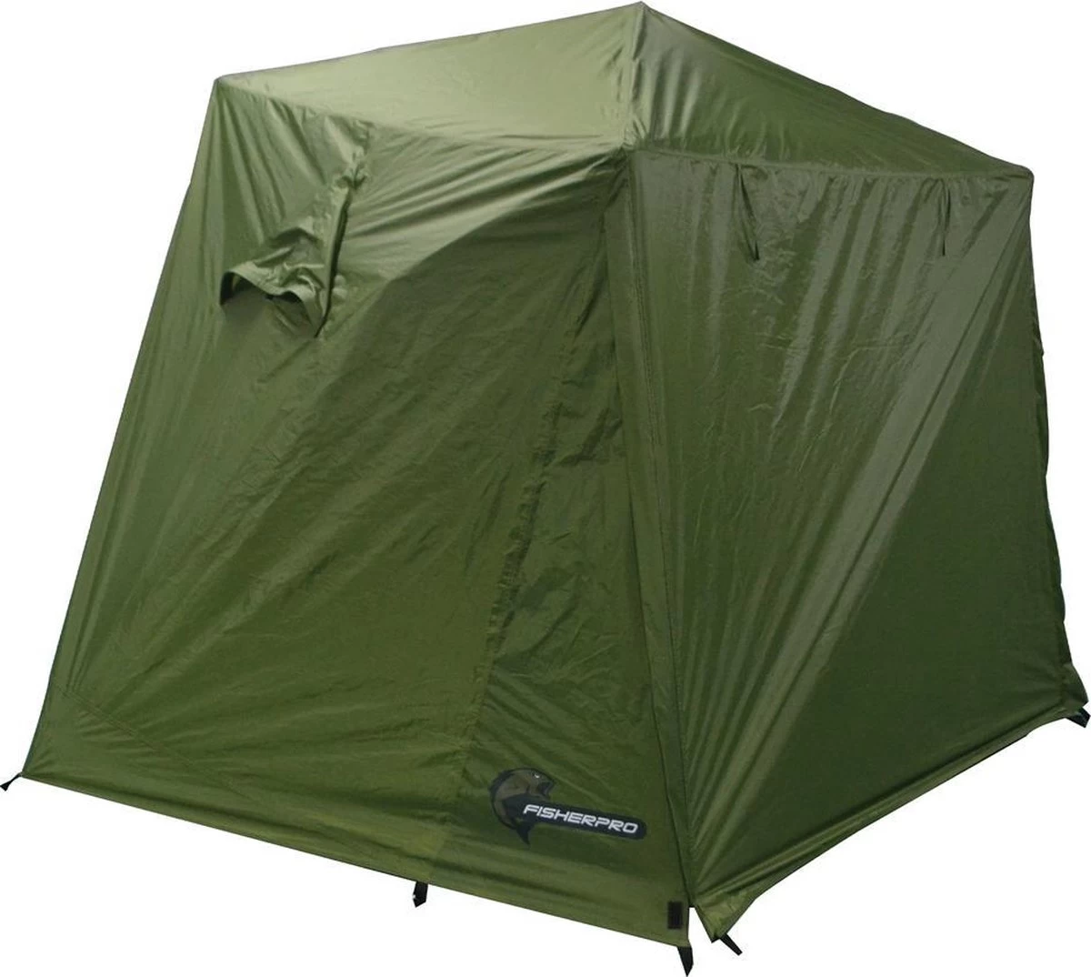 FisherPro Karpertent Met Stormcover – Vistent – Tent - Bescherming Tegen Zon En Wind – 100% Waterdichte Stormhoes – Met Handige Meeneemtas – Ook Geschikt Als Strandtent Of Festivaltent – Extra Veiligheid En Warmte Door Stormcover 12 FisherPro Karpertent Met Stormcover – Vistent – Tent - Bescherming Tegen Zon En Wind – 100% Waterdichte Stormhoes – Met Handige Meeneemtas – Ook Geschikt Als Strandtent Of Festivaltent – Extra Veiligheid En Warmte Door Stormcover - Afbeelding 12