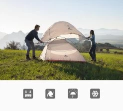Cloud Up 1 Upgraded - Naturehike® - 1 Persoons Tent - Lichtgewicht Tent - Incl. Grondzeil - 210T 3000mm - Outdoor - Waterdicht - Hiking & Wandelen 16 Cloud Up 1 Upgraded - Naturehike® - 1 Persoons Tent - Lichtgewicht Tent - Incl. Grondzeil - 210T 3000mm - Outdoor - Waterdicht - Hiking & Wandelen -Buiten Kamperen 1200x1080