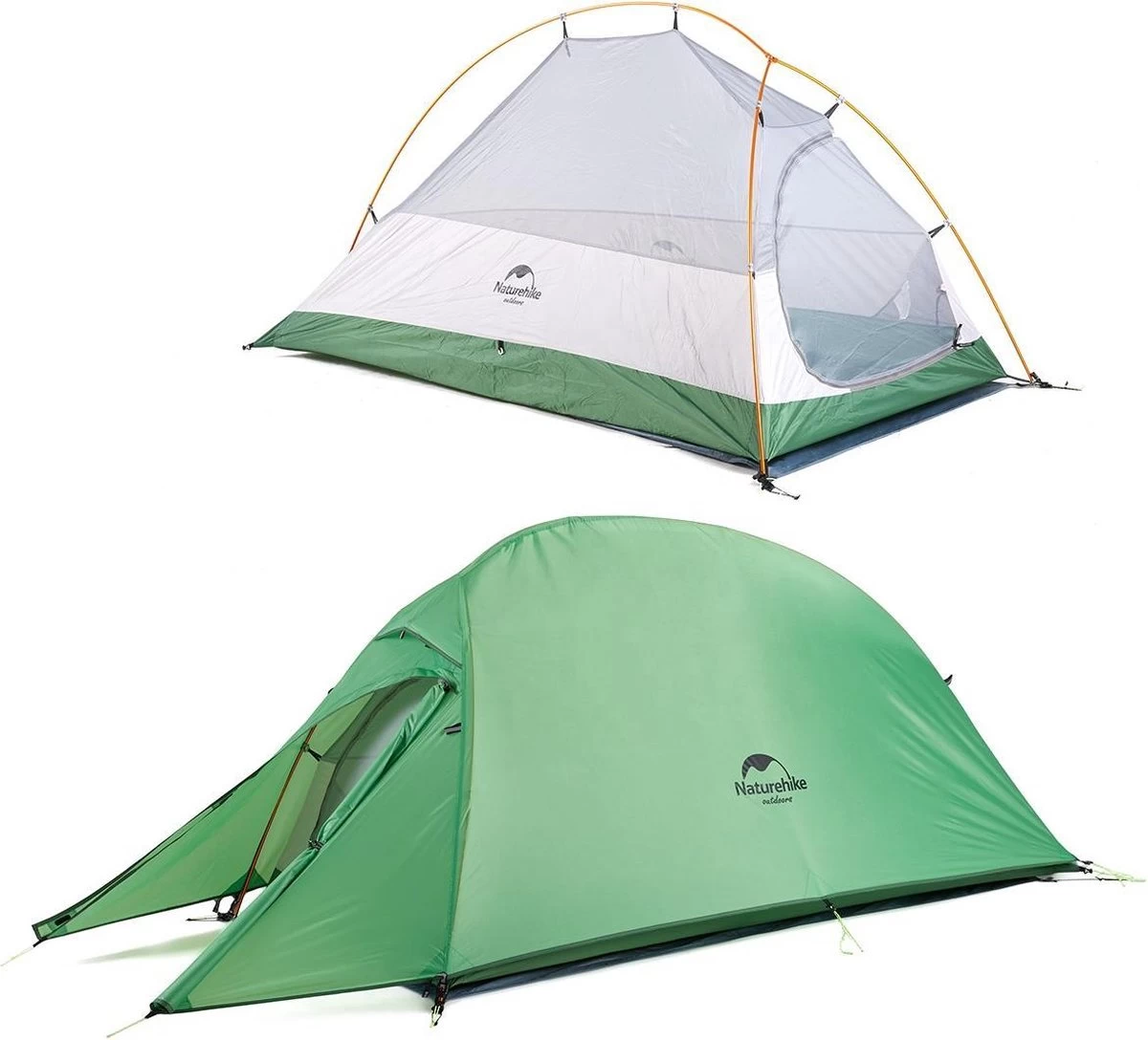 Cloud Up 1 Upgraded - Naturehike® - 1 Persoons Tent - Lichtgewicht Tent - Incl. Grondzeil - 210T 3000mm - Outdoor - Waterdicht - Hiking & Wandelen 9 Cloud Up 1 Upgraded - Naturehike® - 1 Persoons Tent - Lichtgewicht Tent - Incl. Grondzeil - 210T 3000mm - Outdoor - Waterdicht - Hiking & Wandelen - Afbeelding 9