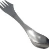 KELERINO. RVS Spork - Survival Outdoor Camping - Vork, Lepel & Mes - 3 Stuks