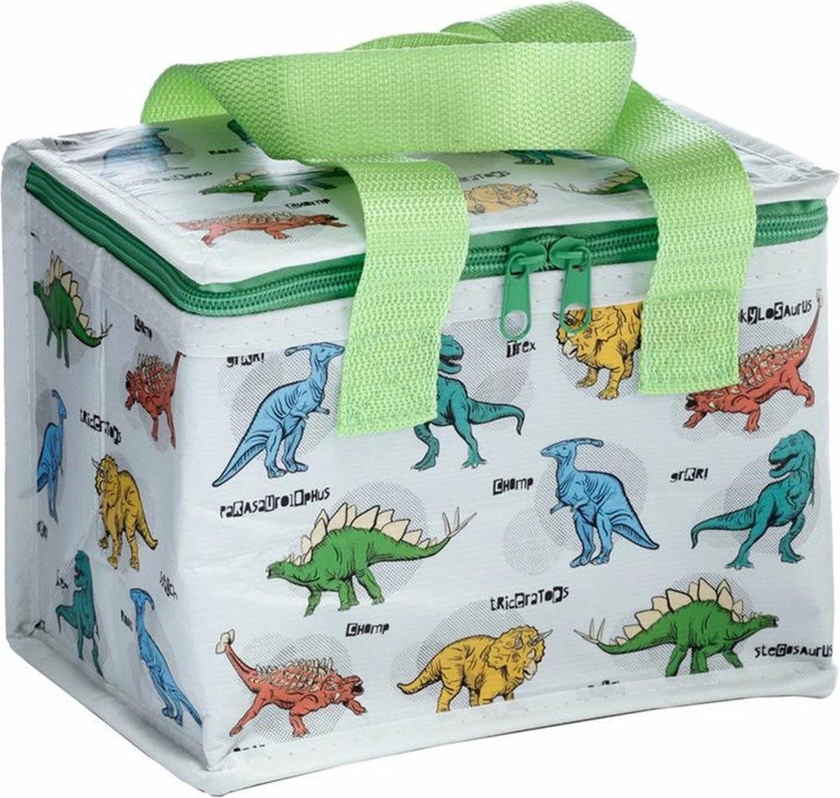 Kleine Lunch/sixpack Koeltas - Dinosaurus Print - 21 X 16 Cm - 4,7 L 6 Kleine Lunch/sixpack Koeltas - Dinosaurus Print - 21 X 16 Cm - 4,7 L - Afbeelding 6