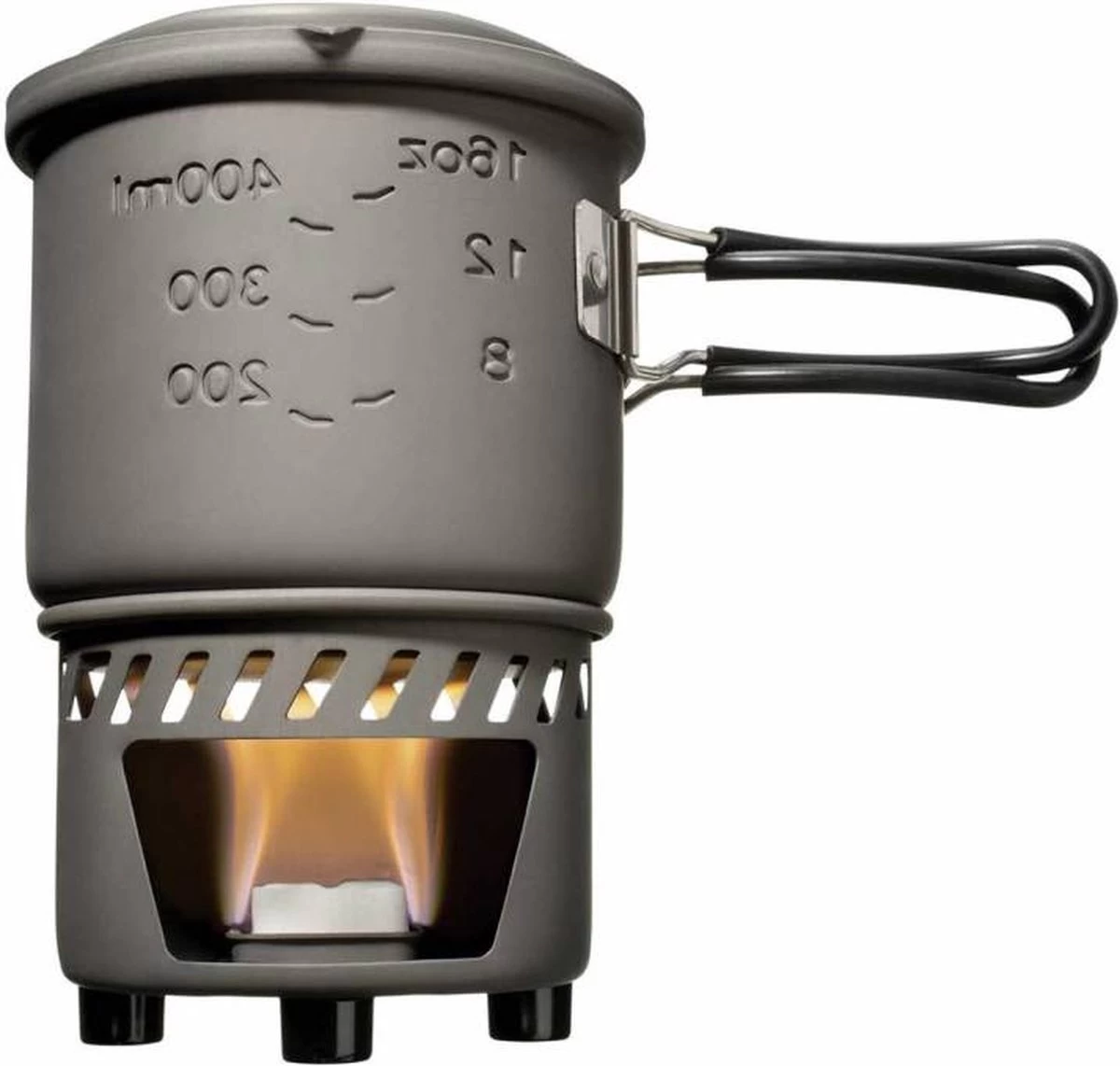 Esbit Outdoor Kooktoestel 585ml - Opbergtas - Aluminium - Solid Fuel 1 Esbit Outdoor Kooktoestel 585ml - Opbergtas - Aluminium - Solid Fuel