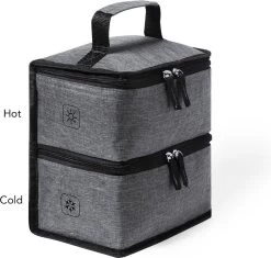Merkloos Koeltas Met Dubbel Compartiment - Lunchtas - Koeltasje Lunch - Koelelementen - Koud - Warm - Isolatie - Volwassenen - Dames - Heren - 14 X 22 Cm - Polyester - RPET - Aluminium - Grijs 10 Merkloos Koeltas Met Dubbel Compartiment - Lunchtas - Koeltasje Lunch - Koelelementen - Koud - Warm - Isolatie - Volwassenen - Dames - Heren - 14 X 22 Cm - Polyester - RPET - Aluminium - Grijs -Buiten Kamperen 1200x1144 3