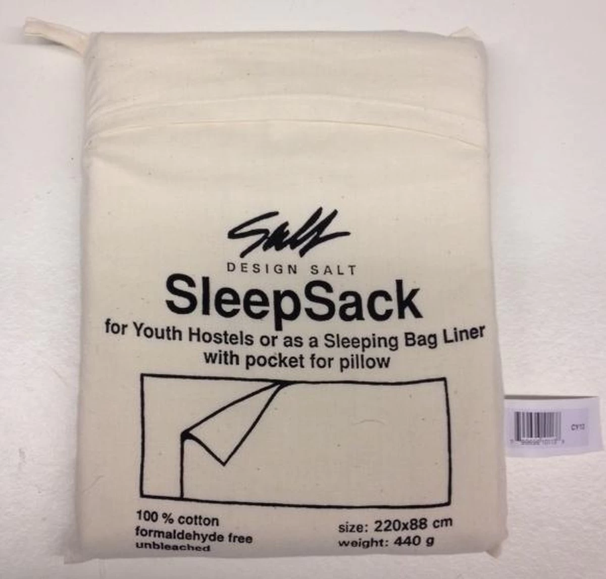 Cocoon Binnenslaapzak Mamo Travelsheet 220 X 88 Cm Katoen Wit 4 Cocoon Binnenslaapzak Mamo Travelsheet 220 X 88 Cm Katoen Wit - Afbeelding 4