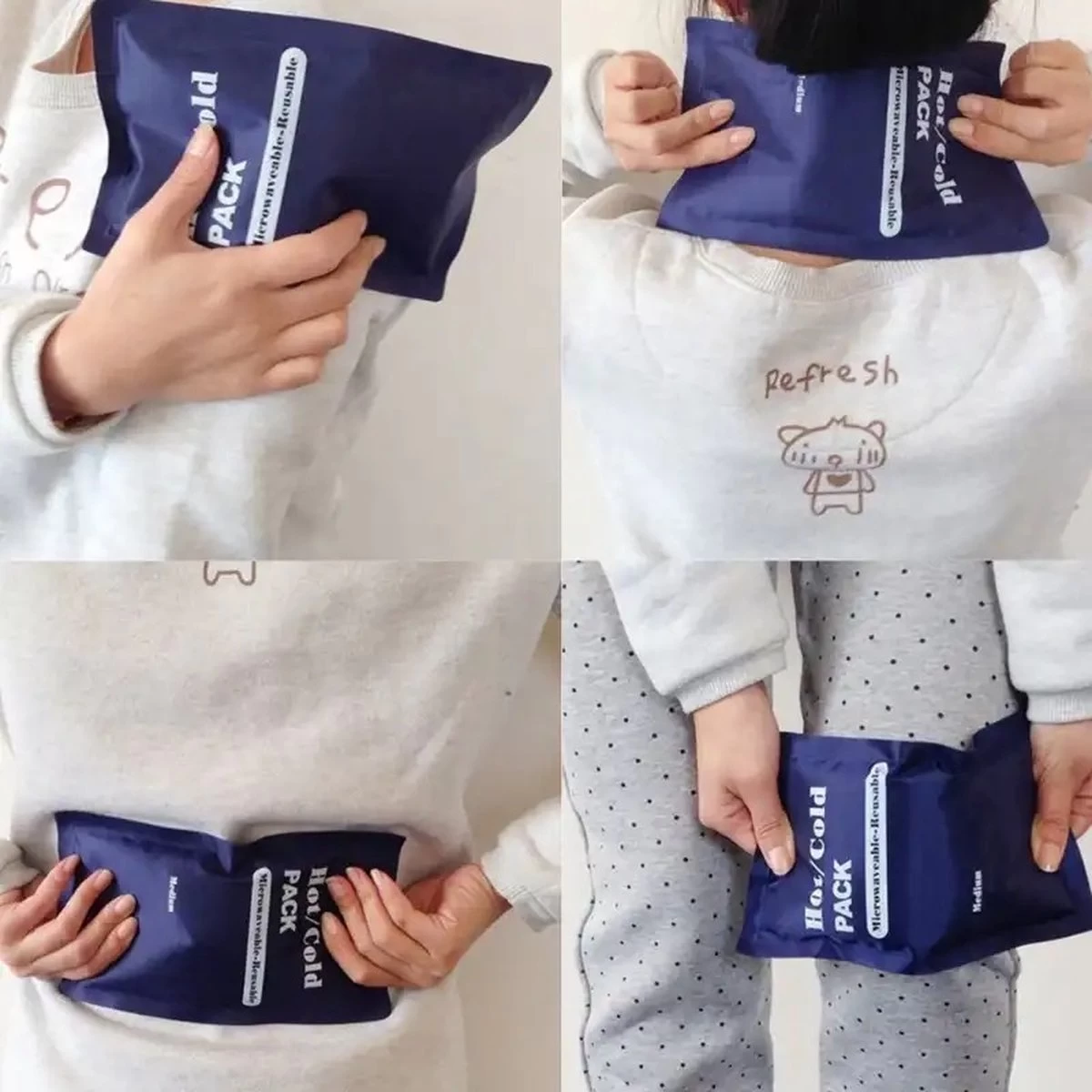 CloudNoon Koelelement - Ice Pack - Koel Pack - Hot En Cold Pack - Warmte Koude Compress - Herbruikbaar - Gel Pack - Nek Knie 3 CloudNoon Koelelement - Ice Pack - Koel Pack - Hot En Cold Pack - Warmte Koude Compress - Herbruikbaar - Gel Pack - Nek Knie - Afbeelding 3