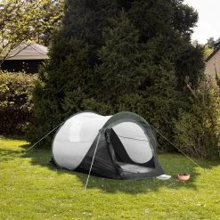JEMIDI Tweepersoons Pop-up Tent - Opgooitent, Werptent Voor 2 Personen - Ideaal Als Festivaltent Of Kampeertent - Verschillende Kleuren 23 JEMIDI Tweepersoons Pop-up Tent - Opgooitent, Werptent Voor 2 Personen - Ideaal Als Festivaltent Of Kampeertent - Verschillende Kleuren -Buiten Kamperen 1200x1200 190