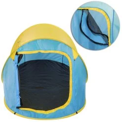 Pop Up Tent Waterkolom 1500 Mm/Cm² - Blauw - 2 Persoons -Buiten Kamperen 1200x1200 20