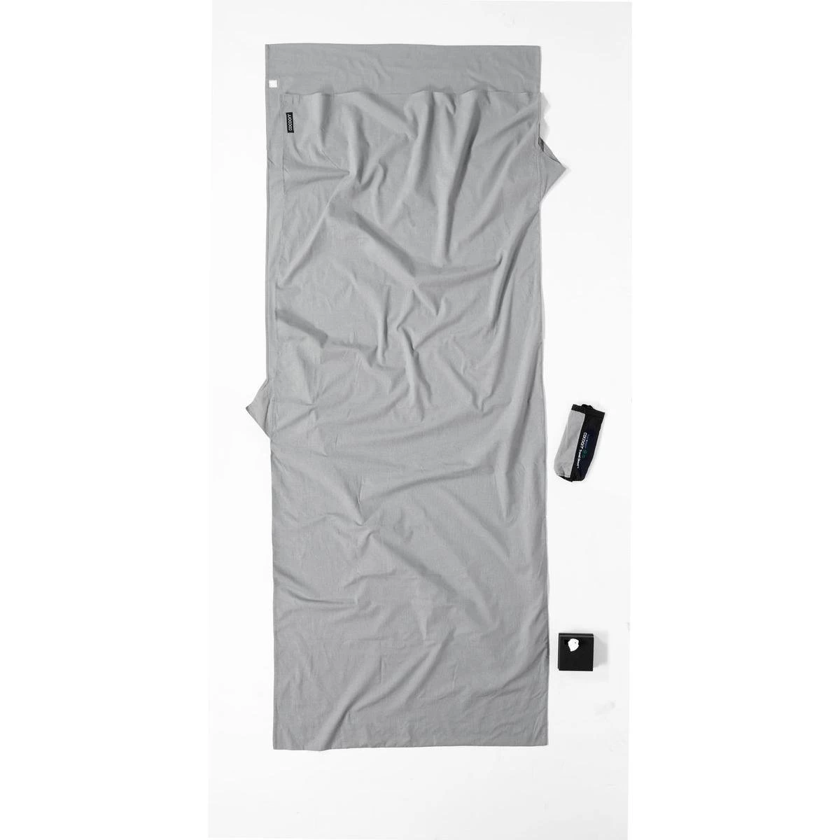 Cocoon Travelsheet InsectShield 100% Katoen - Safari Grey 2 Cocoon Travelsheet InsectShield 100% Katoen - Safari Grey - Afbeelding 2