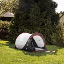 JEMIDI Tweepersoons Pop-up Tent - Opgooitent, Werptent Voor 2 Personen - Ideaal Als Festivaltent Of Kampeertent - Verschillende Kleuren -Buiten Kamperen 1200x1200 37