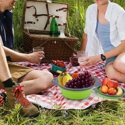 Buxibo - 3-Delige Keuken Vergiet Set Inklapbaar Groen/Grijs 22 Buxibo - 3-Delige Keuken Vergiet Set Inklapbaar Groen/Grijs -Buiten Kamperen 1200x1200 529