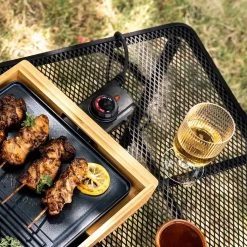 Travellife Greccio Outdoor Tafel Mesh Black 90 X 60 -Buiten Kamperen 1200x1200 803