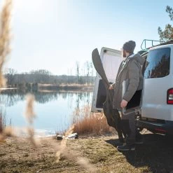 Relaxdays Strandstoel Opvouwbaar - Set Van 2 - Lage Campingstoel - Kampeerstoel Leuning - Grijs -Buiten Kamperen 1200x1200 864