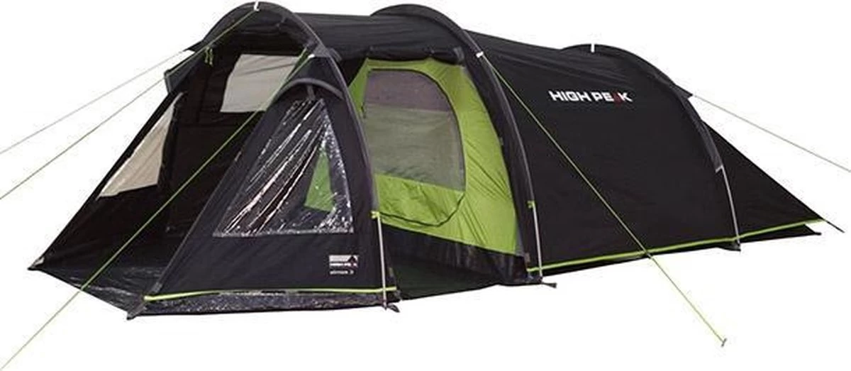 High Peak Atmos 3 Tunneltent - Donkergrijs - 3 Persoons 2 High Peak Atmos 3 Tunneltent - Donkergrijs - 3 Persoons - Afbeelding 2