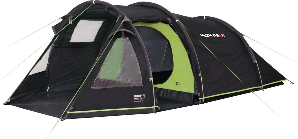High Peak Atmos 3 Tunneltent - Donkergrijs - 3 Persoons 10 High Peak Atmos 3 Tunneltent - Donkergrijs - 3 Persoons - Afbeelding 10