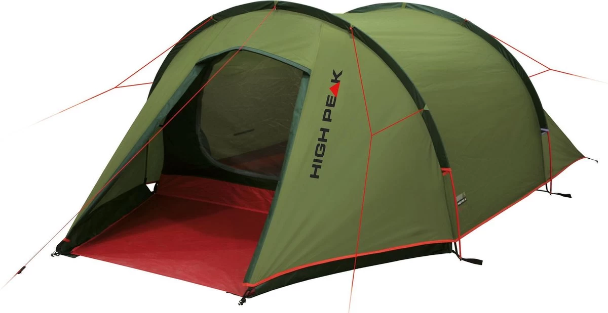 High Peak Kite 2 Tunneltent - Groen - 2 Persoons 1 High Peak Kite 2 Tunneltent - Groen - 2 Persoons