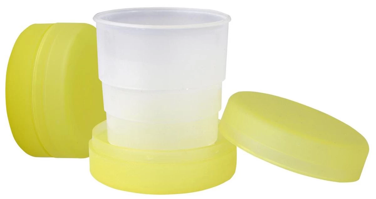 Travelsafe Travelcup - Opvouwbaar Bekertje - 80 Ml 1 Travelsafe Travelcup - Opvouwbaar Bekertje - 80 Ml