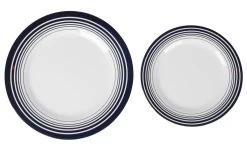 Bo-Camp - Servies - Classic - 16-Delig - Wit/Navy -Buiten Kamperen 1200x710 3