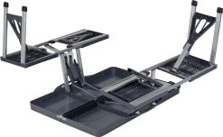 Bo-Camp Picknicktafel - Basic - Inklapbaar - Grijs -Buiten Kamperen 1200x740