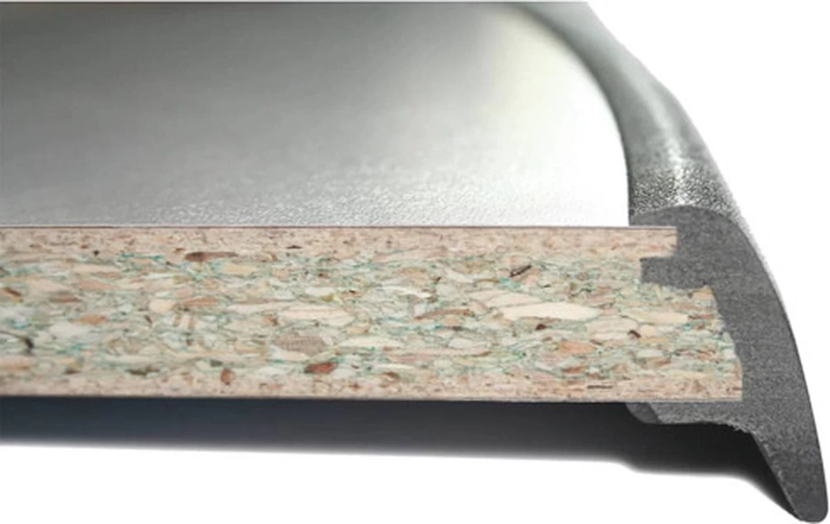 Travellife Barletta Tafel - 100 X 68 Cm - Grijs 5 Travellife Barletta Tafel - 100 X 68 Cm - Grijs - Afbeelding 5