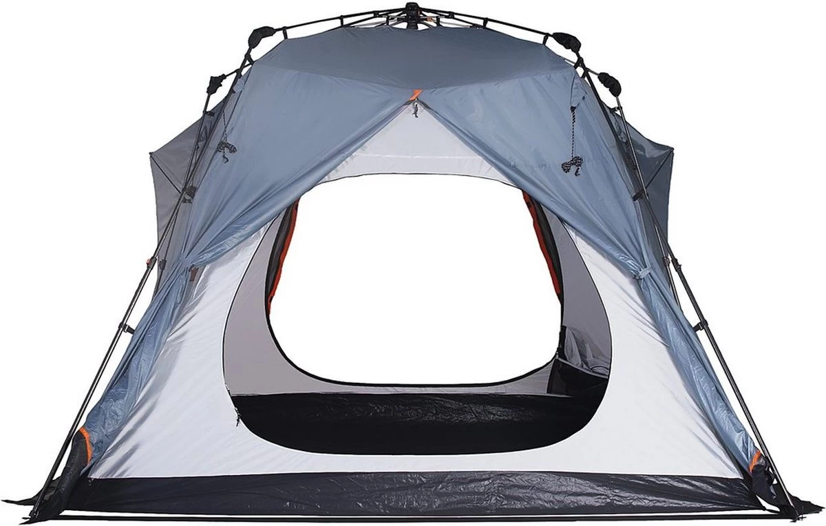 Where Tomorrow Gezinstent Met Zonnendak 300X395X200 Cm- Grijs - 5 Persoons 4 Where Tomorrow Gezinstent Met Zonnendak 300X395X200 Cm- Grijs - 5 Persoons - Afbeelding 4