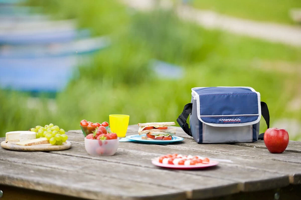 Campingaz Fold 'n Cool Koeltas - 5 Liter - Blauw/grijs 3 Campingaz Fold 'n Cool Koeltas - 5 Liter - Blauw/grijs - Afbeelding 3