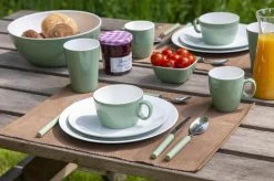 Bo-Camp Servies - Campingbord - 100% Melamine - 16-delig - Groen -Buiten Kamperen 1200x799 66