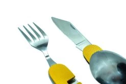 Camping Bestek Zakmes | Roestvrijstaal Survival Bestek | Mes, Vork, Lepel, Krukentrekker, Bieropener, Spork | Opvouwbaar Kampeer Bestek Multitool | Cadeau Voor Man & Vrouw -Buiten Kamperen 1200x800 110