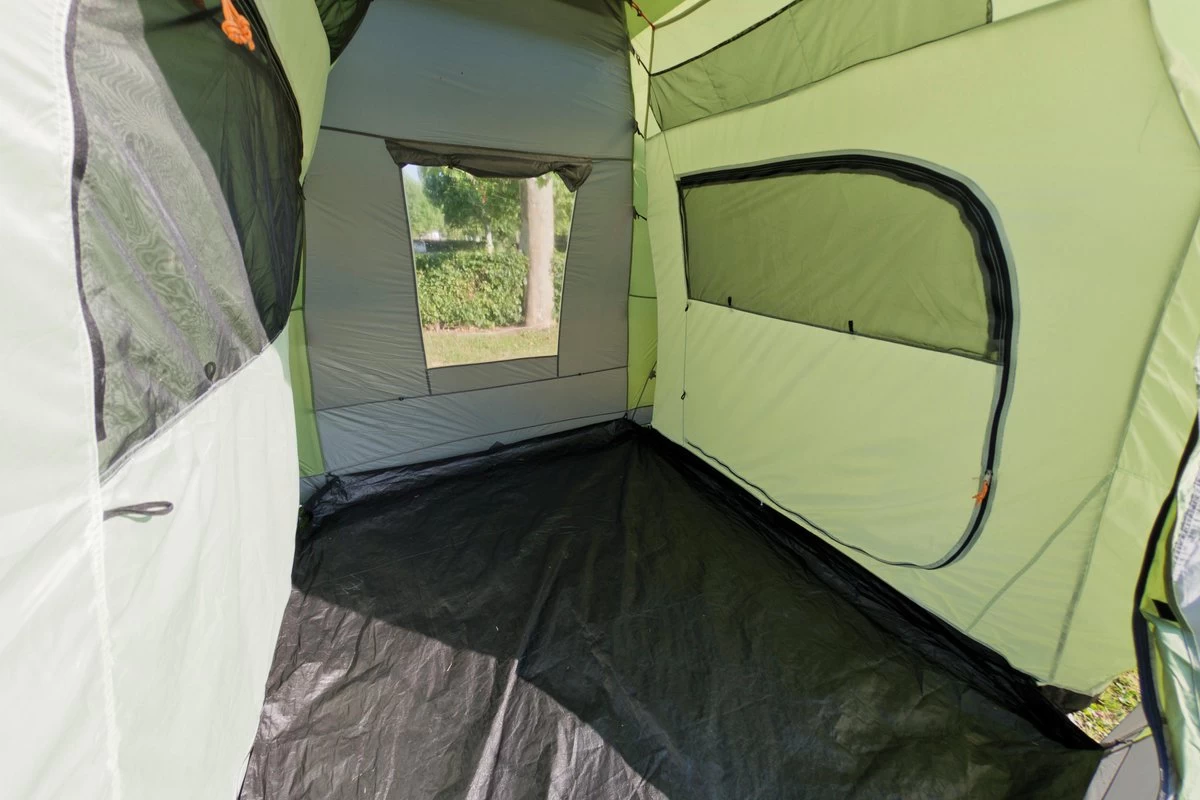 Coleman Bering 4 Vis-a-Vis Tent - Familietent - 4-Persoons - Groen 2 Coleman Bering 4 Vis-a-Vis Tent - Familietent - 4-Persoons - Groen - Afbeelding 2