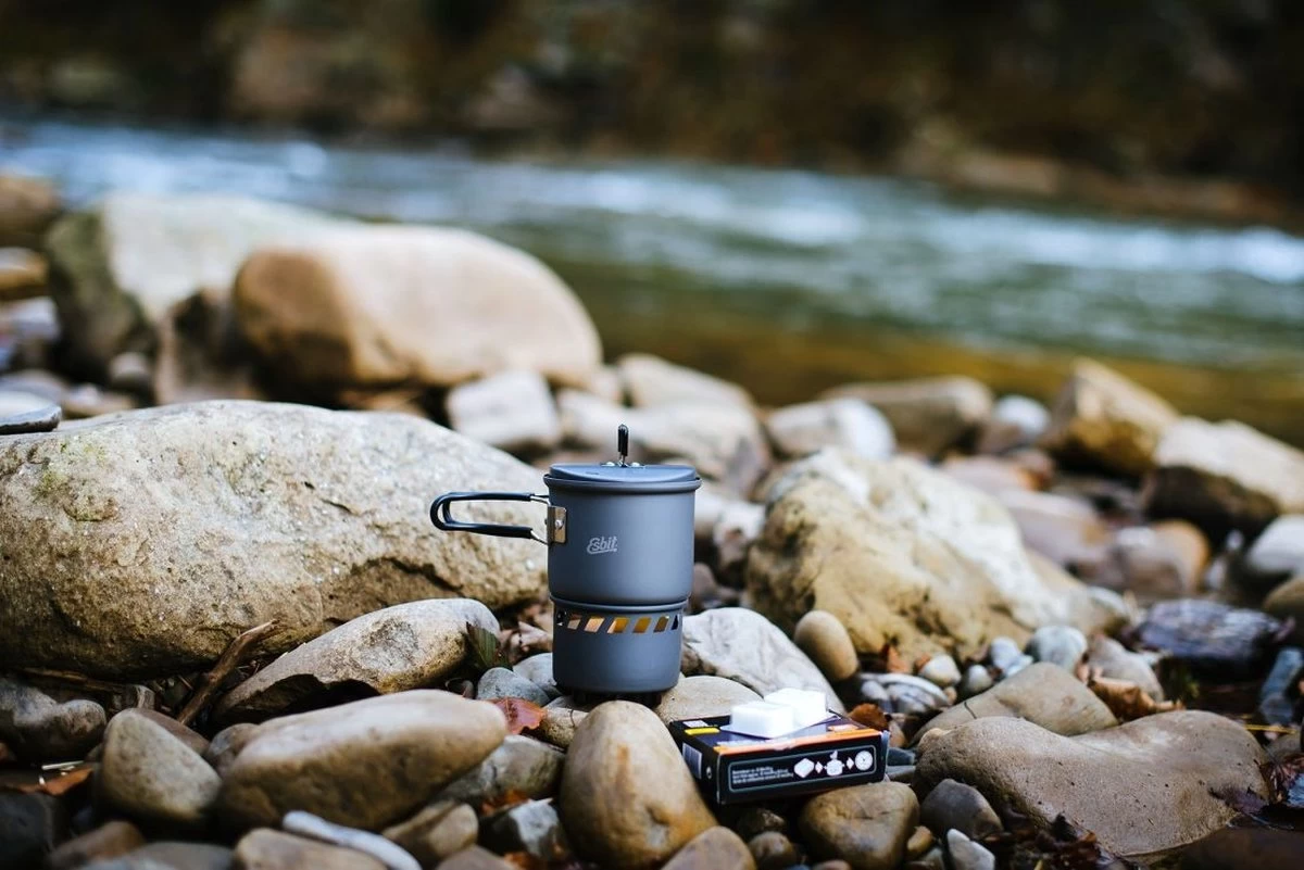 Esbit Outdoor Kooktoestel 585ml - Opbergtas - Aluminium - Solid Fuel 8 Esbit Outdoor Kooktoestel 585ml - Opbergtas - Aluminium - Solid Fuel - Afbeelding 8