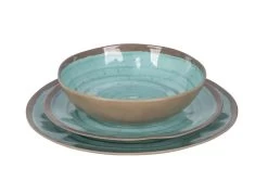 Bo-Camp Servies Halo - 12 Delig Melamine - Aqua -Buiten Kamperen 1200x813 3