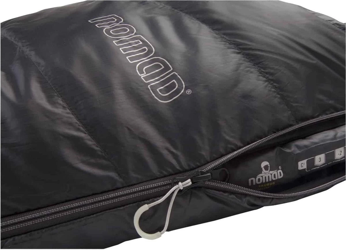 NOMAD® Taurus Comfort 550 Slaapzak - Dekenmodel - Max Lichaamslengte 190 Cm 6 NOMAD® Taurus Comfort 550 Slaapzak - Dekenmodel - Max Lichaamslengte 190 Cm - Afbeelding 6