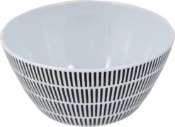 Bo-Camp Servies - Mix & Match - 16 Delig - Zwart/Wit -Buiten Kamperen 1200x871 1