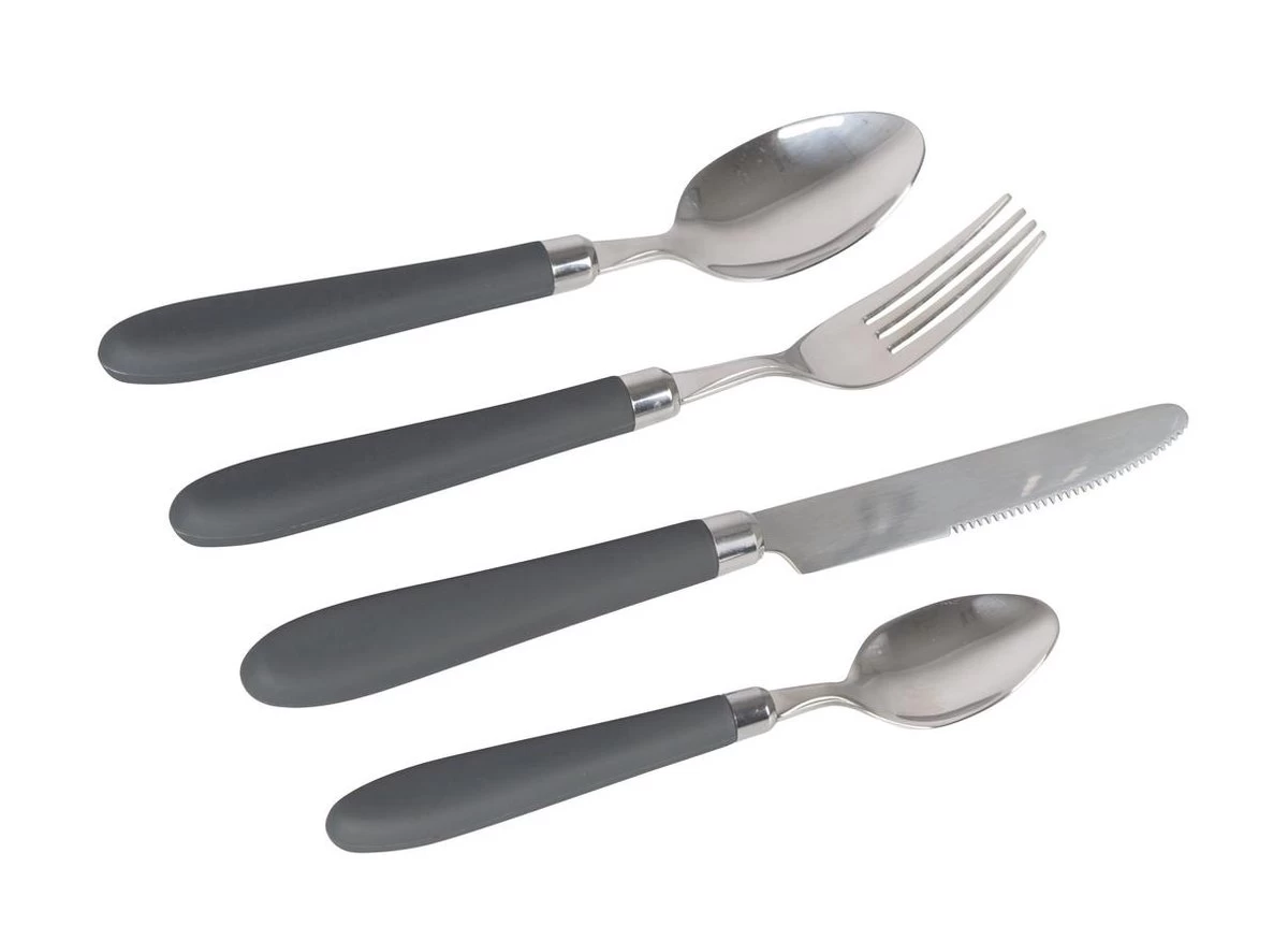 Bo-Camp Bestekset - Deluxe - 24-delig - 6 Persoons 2 Bo-Camp Bestekset - Deluxe - 24-delig - 6 Persoons - Afbeelding 2