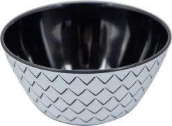 Bo-Camp Servies - Mix & Match - 16 Delig - Zwart/Wit -Buiten Kamperen 1200x881 2