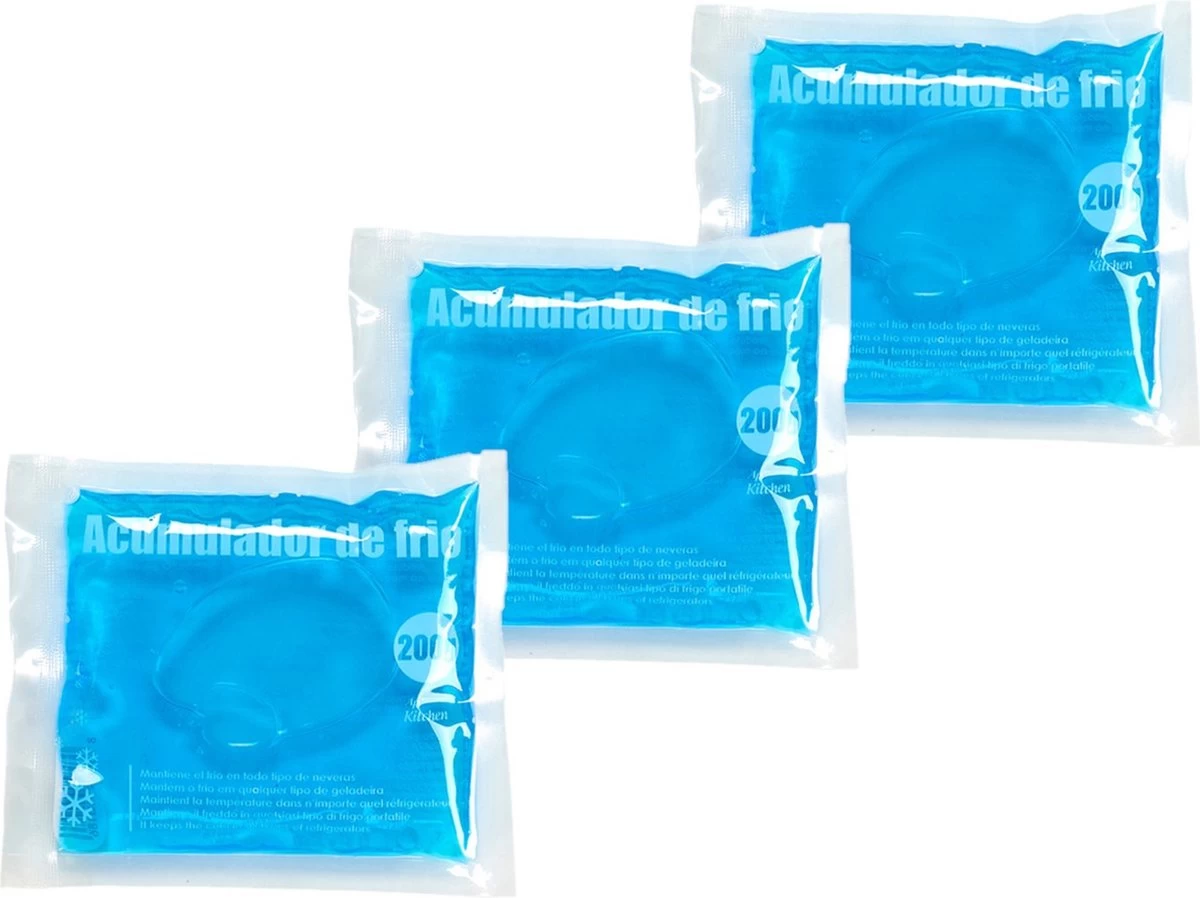 Arte R Koelelementen/icepacks - Herbruikbaar - 15 X 13 X 2 Cm 2 Arte R Koelelementen/icepacks - Herbruikbaar - 15 X 13 X 2 Cm - Afbeelding 2