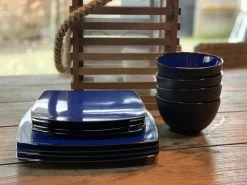 Camping Servies - 12 Delig – 100% Melamine Servies Set – Campingservies – Melamine Servies - Blue Ocean -Buiten Kamperen 1200x900 21