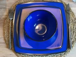 Camping Servies - 12 Delig – 100% Melamine Servies Set – Campingservies – Melamine Servies - Blue Ocean -Buiten Kamperen 1200x900 22