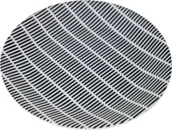 Bo-Camp Servies - Mix & Match - 16 Delig - Zwart/Wit -Buiten Kamperen 1200x910 2