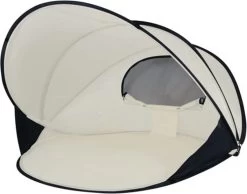 Deryan Luxe Pop Up Strandtent XXL - Anti-UV 50+ - Cream -Buiten Kamperen 1200x942
